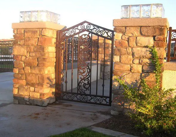 Security Iron Gate Installation
